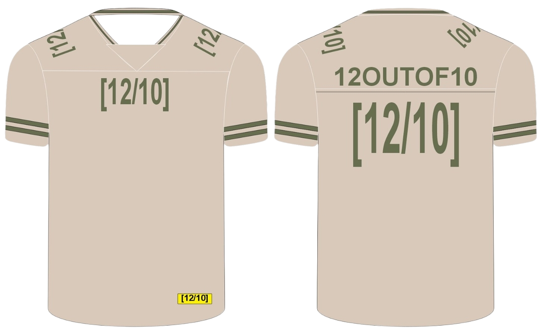 12/10 Graphic Black T-Shirt