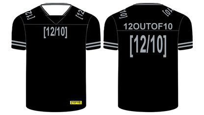 12/10 Graphic Black T-Shirt