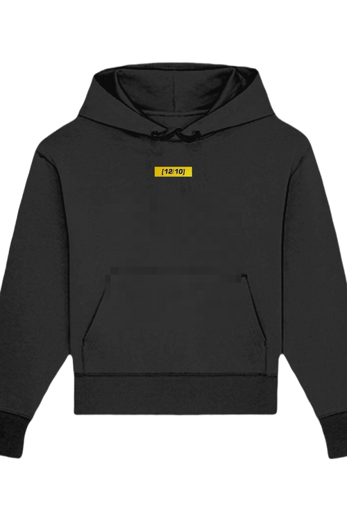 Black Minimal Hoodie