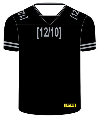 12/10 Graphic Black T-Shirt
